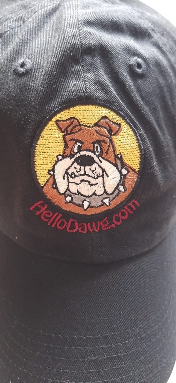 Hello Dawg Adjustable Hat (Circular Logo) - Image 3